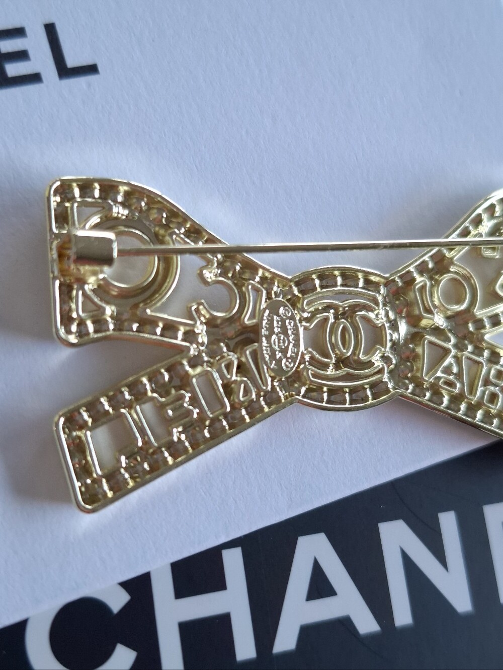 Auth.Coco Chanel Brooch - Picture 3 of 5